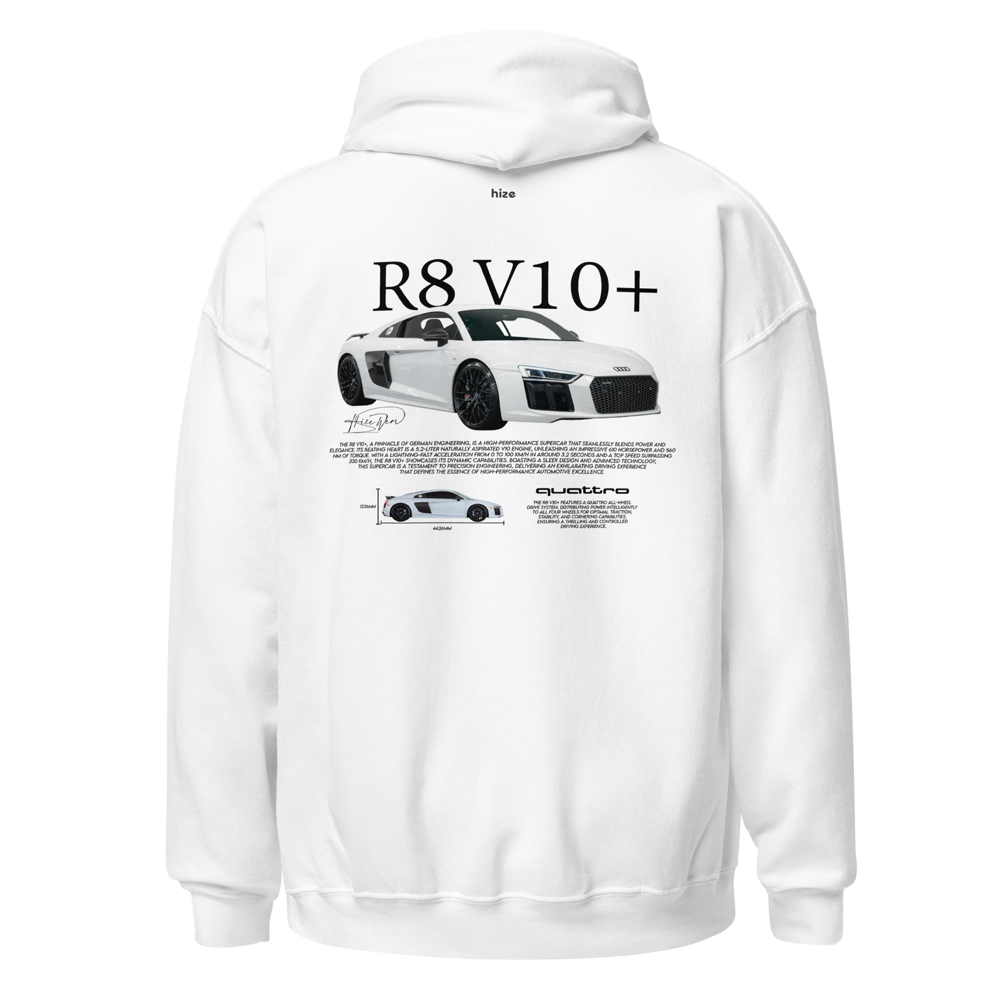 R8 V10+ Hoodie