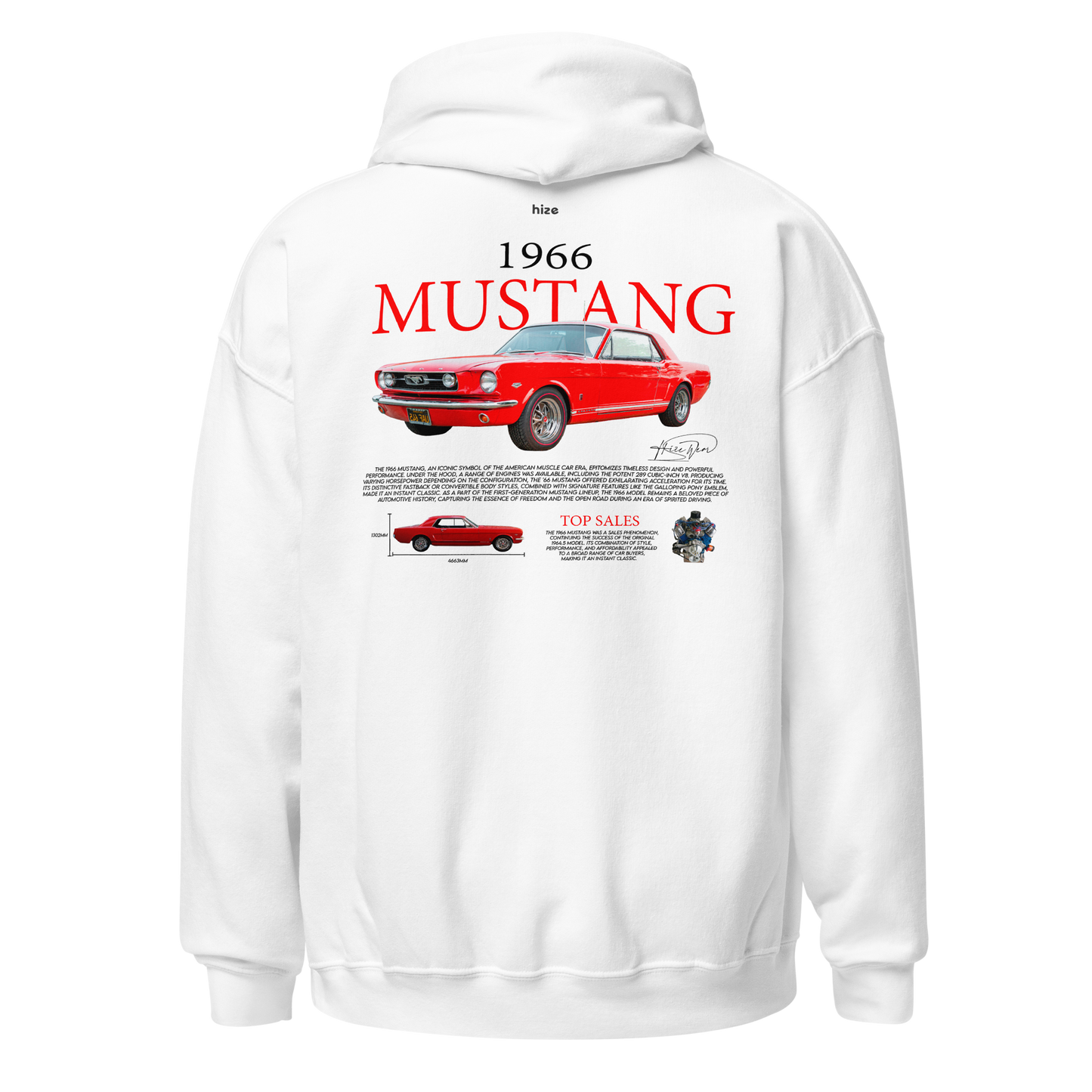 Mustang Coupé 66' Hoodie