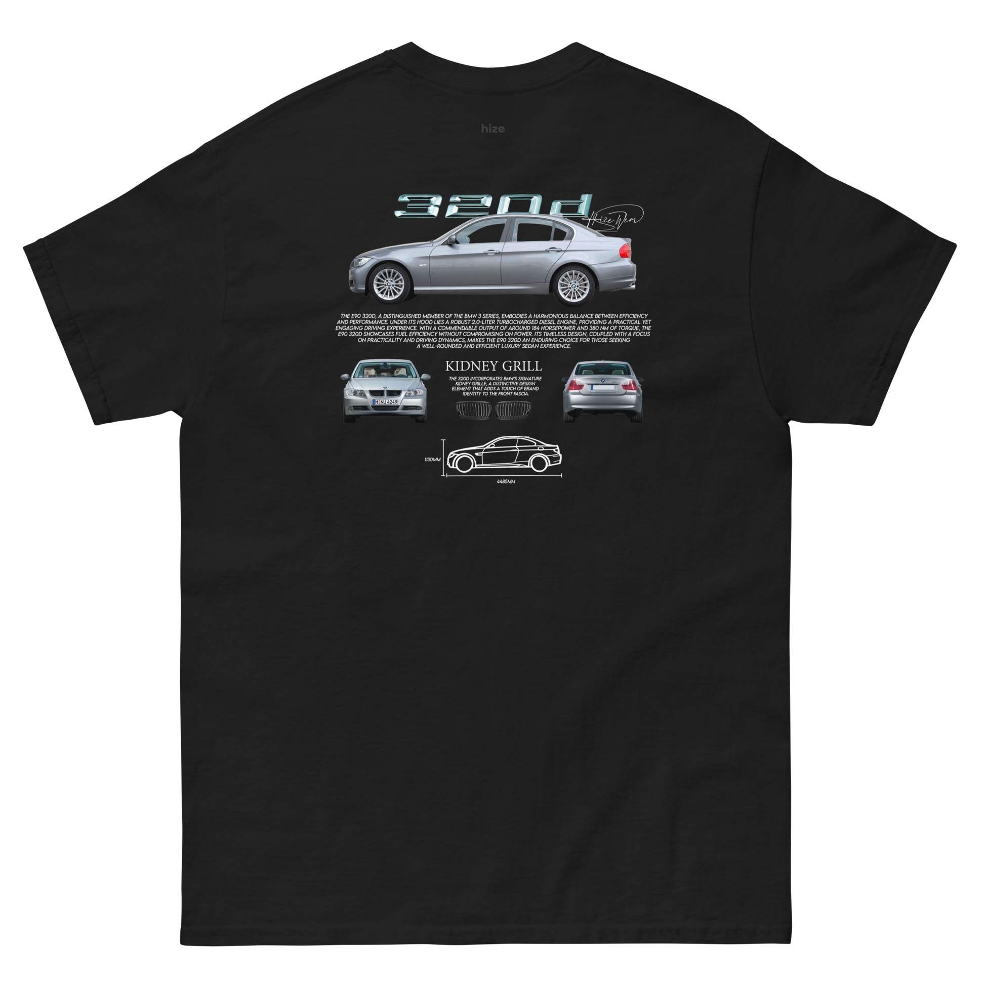 BMW 3 Series 320d T-shirt Black in Stock