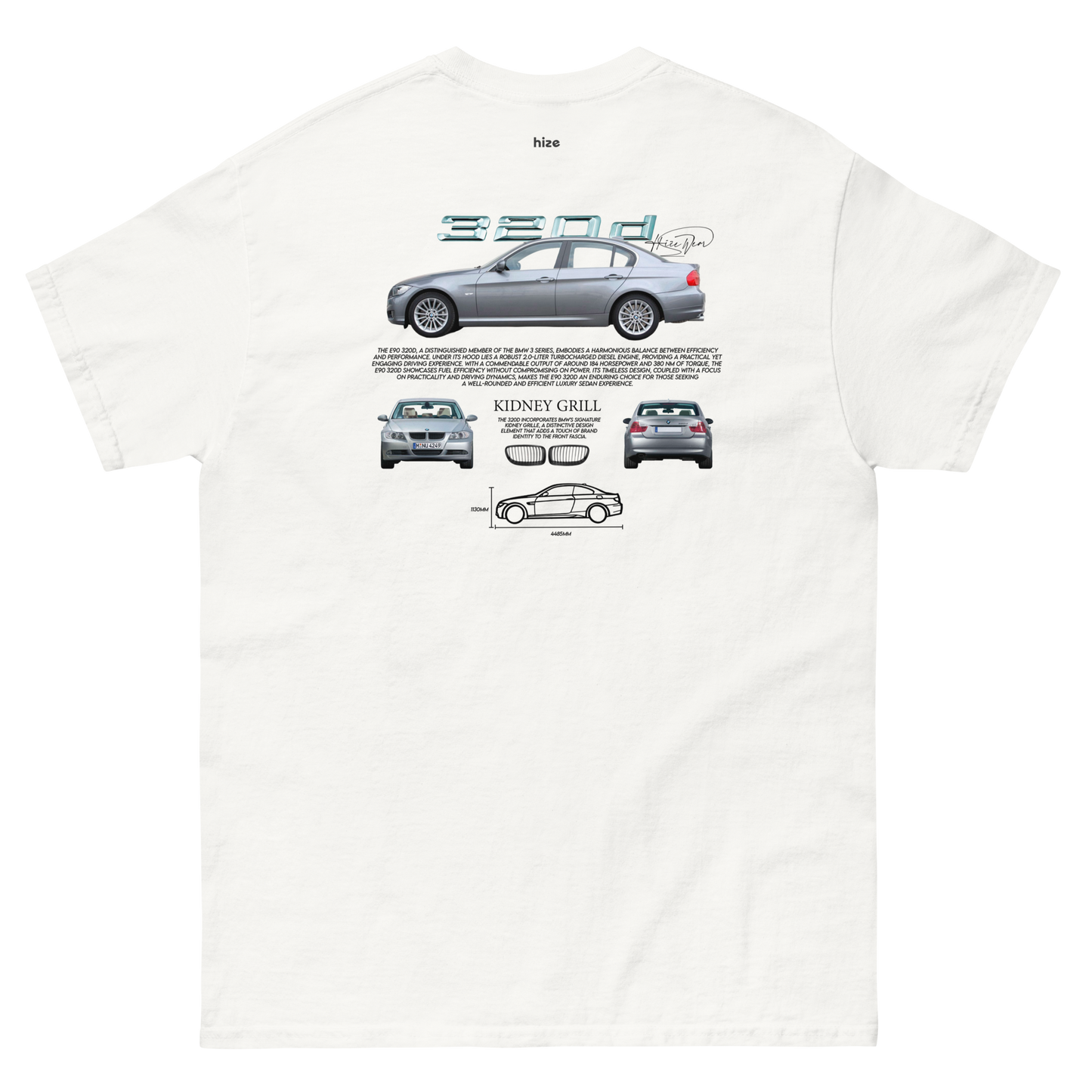 BMW 3 Series 320d T-shirt White in Stock