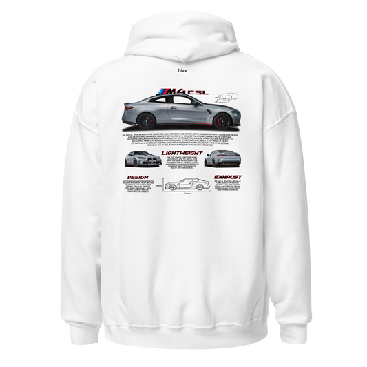 BMW M4 CSL Hoodie White in Stock