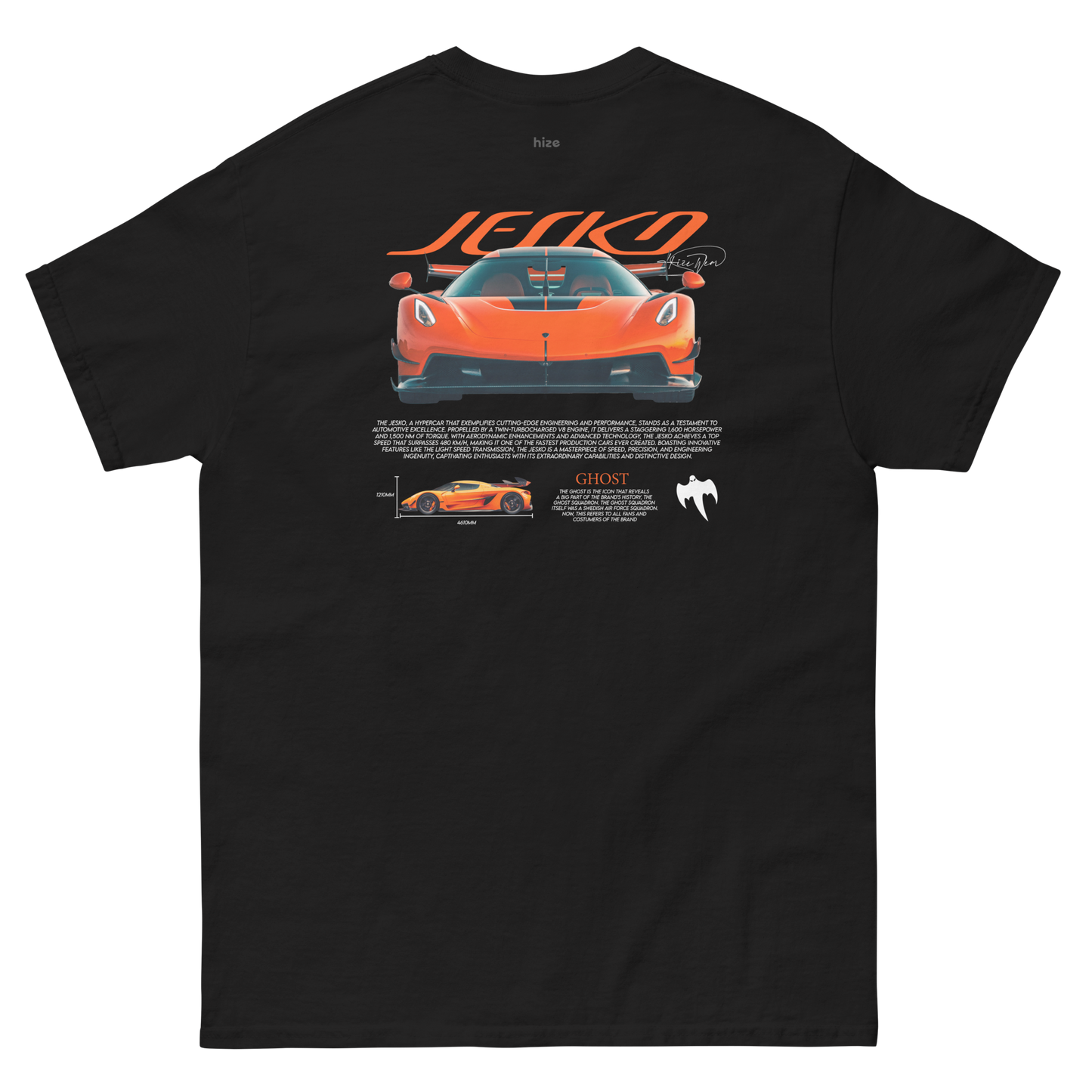 Koenigsegg Jesko T-shirt Black