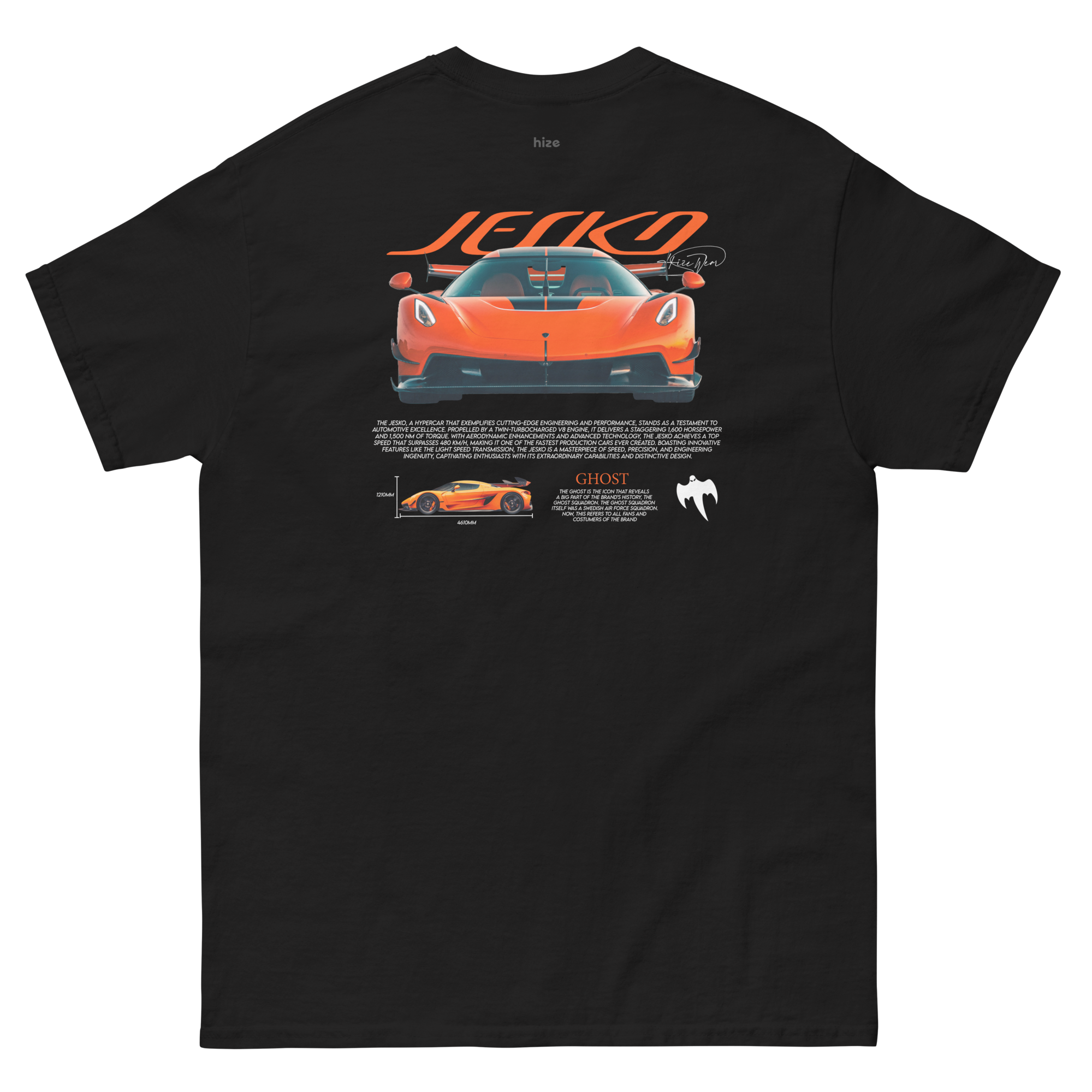 Koenigsegg Jesko T-shirt Black