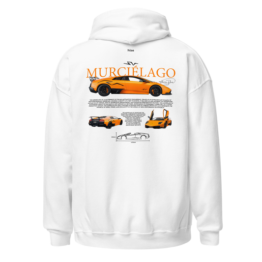 Lamborghini Murciélago SV Hoodie White in Stock