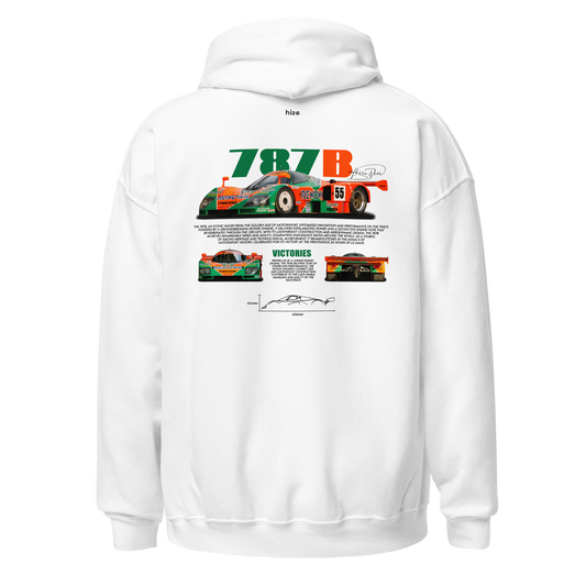 Mazda 787B Le Mans (LM) Hoodie White in Stock