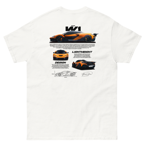 McLaren W1 T-Shirt White in Stock