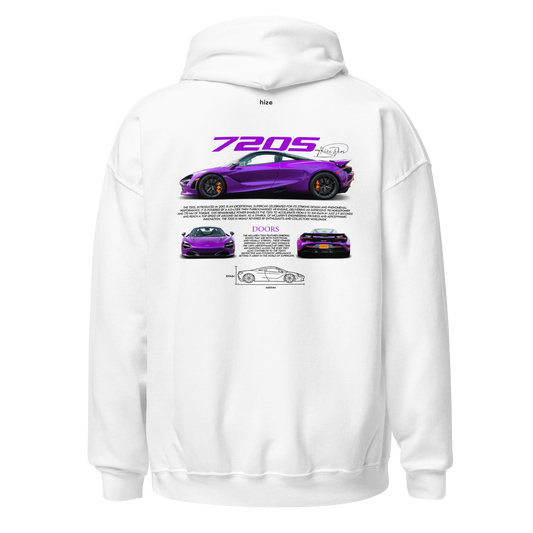 Mclaren 720s Hoodie White in Stock