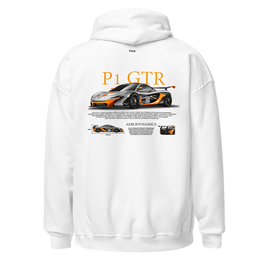 Mclaren P1 GTR Hoodie White in Stock