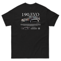 Mercedes-Benz 190 EVOLUTION II T-shirt Black in Stock