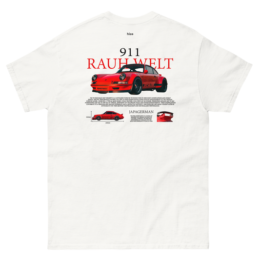 Porsche 911 RWB T-shirt White in Stock