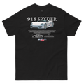 Porsche 918 Spyder T-shirt - Black Back View