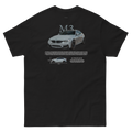BMW M3 T-shirt - Black Back