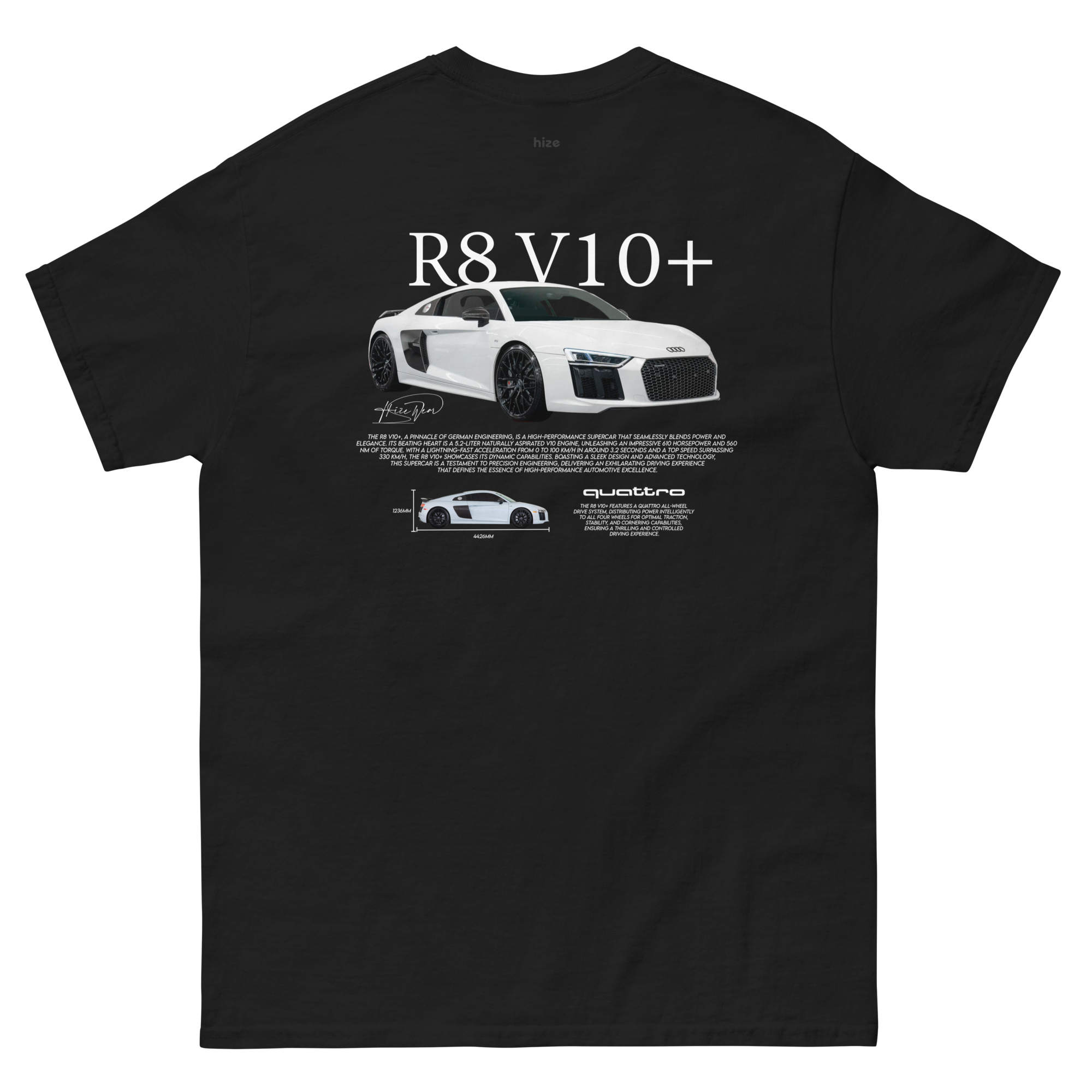 R8 V10+ T-shirt