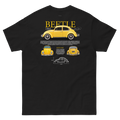Volkswagen Beetle T-shirt - Black Back View