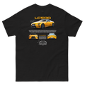 Lexus LC500 T-shirt - Black Back View