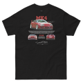 Toyota Supra Mk-4 T-shirt - Black Back