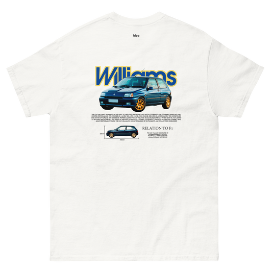 Renault Clio Williams T-shirt - White Back