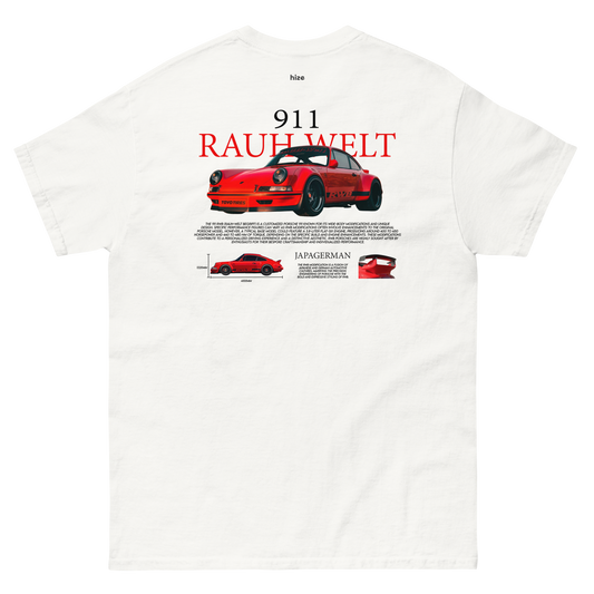 Porsche 911 RWB T-shirt - White Back View