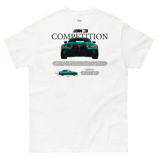 BMW M3 COMETITION T-shirt - White Back