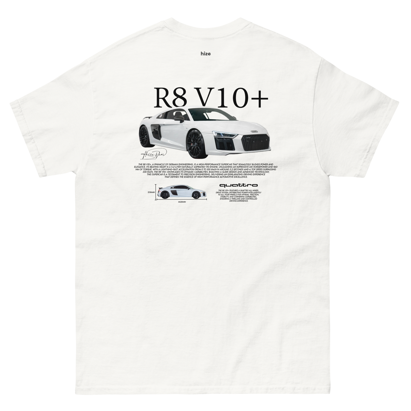 R8 V10+ T-shirt