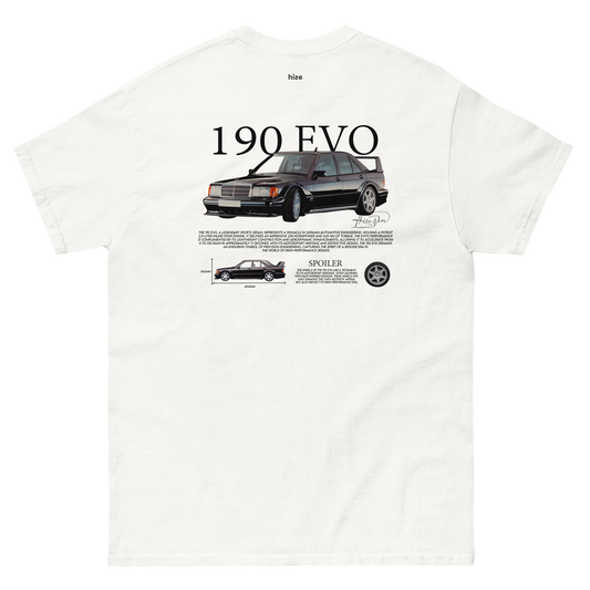 Mercedes-Benz 190 EVOLUTION II T-shirt - White Back View