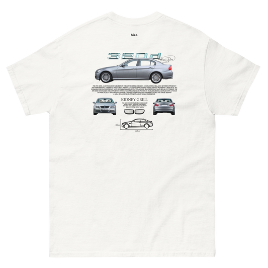 BMW 3 Series 320d T-shirt - White Back View