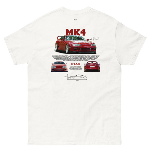 Toyota Supra Mk-4 T-shirt - White Back