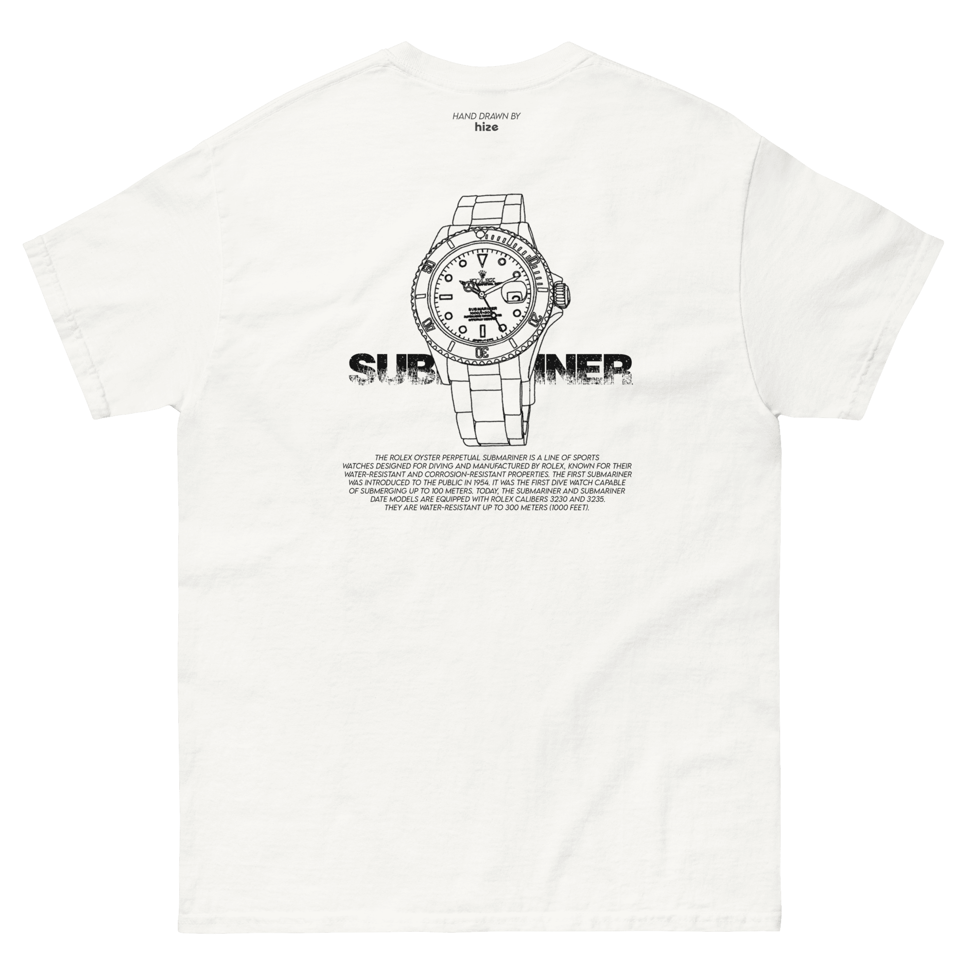 Submariner T-Shirt ENGLISCH