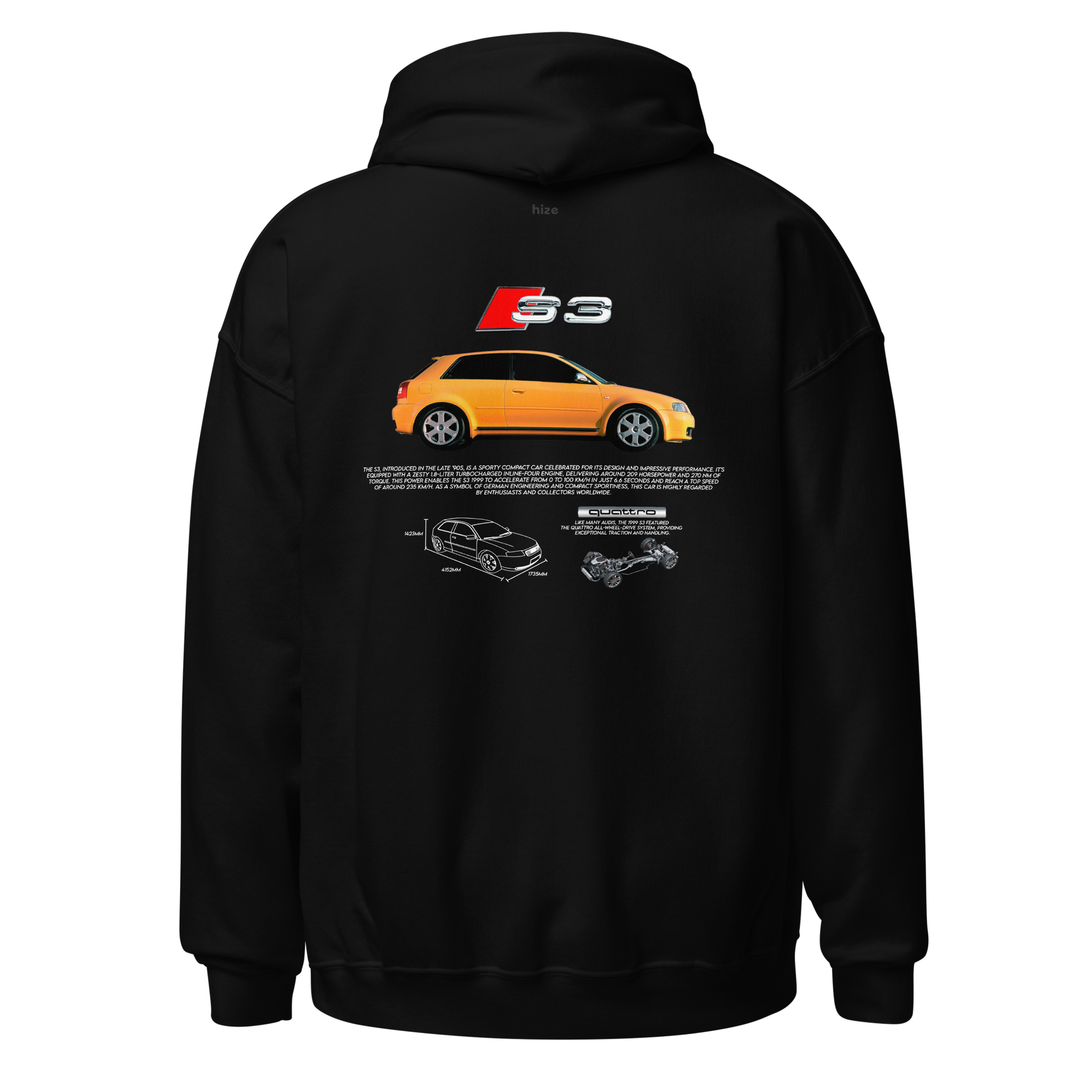 Audi s3 hoodie hotsell