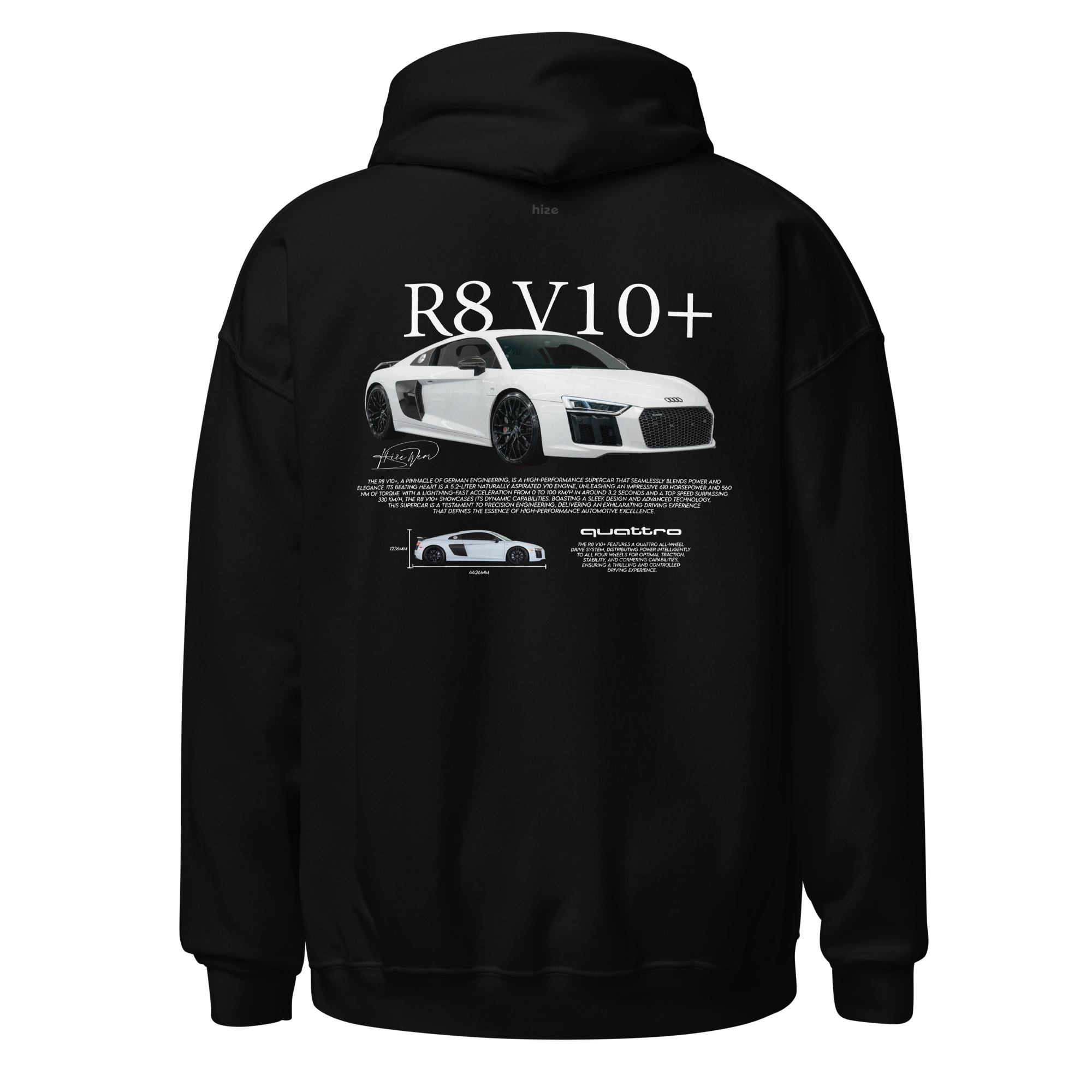 R8 V10+ Hoodie