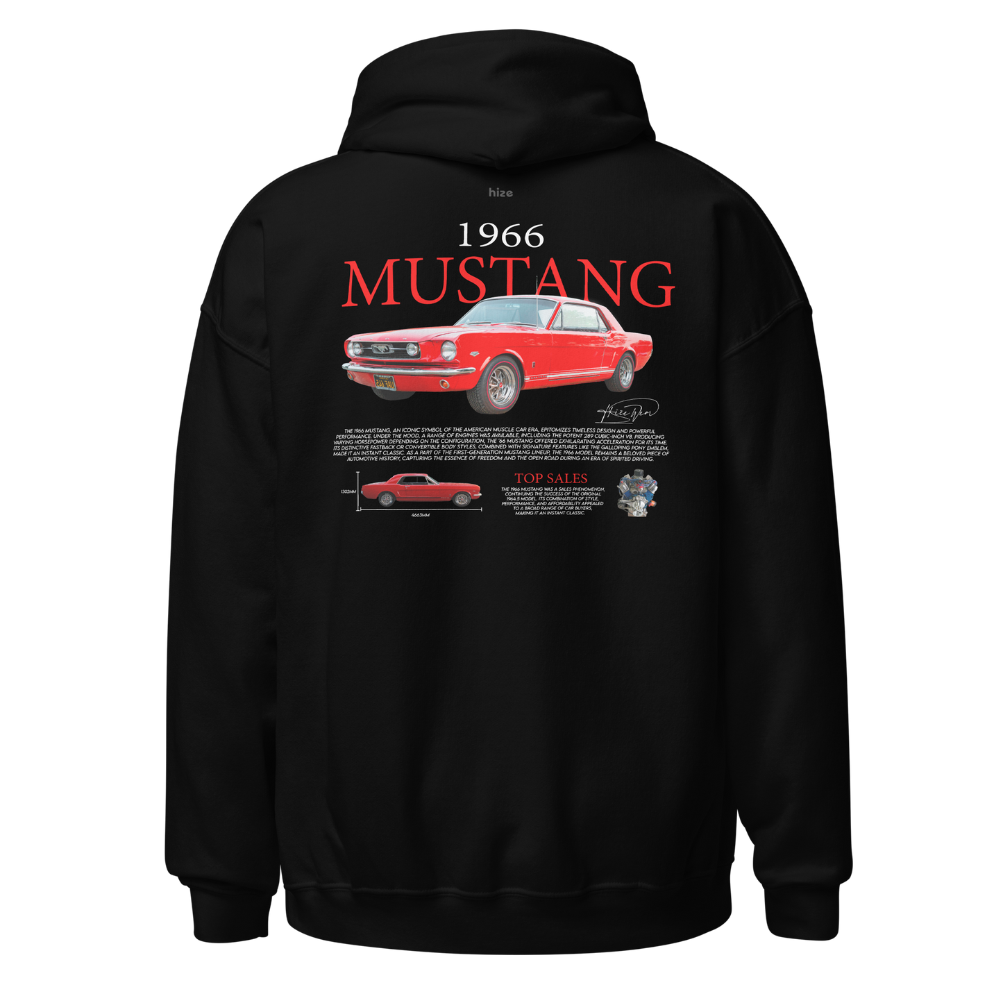 Mustang Coupé 66' Hoodie