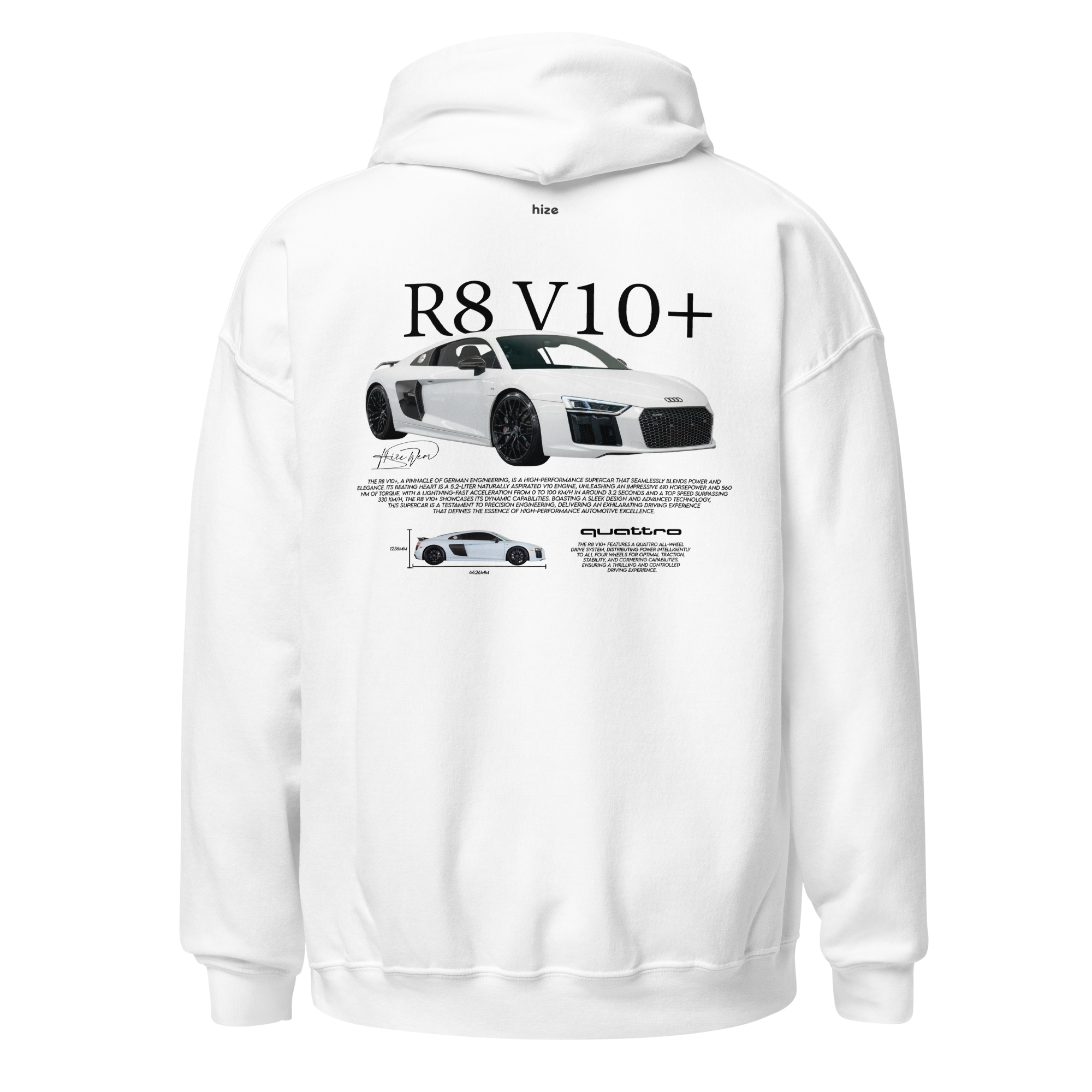 R8 V10+ Hoodie