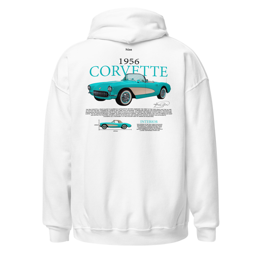 Chevrolet Corvette C1 Hoodie - White Back